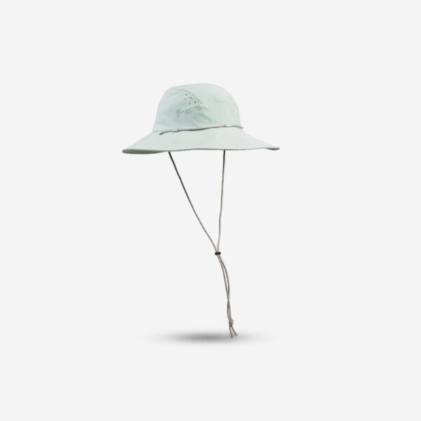 Kadın Outdoor Trekking UV Korumalı Şapka - Soluk Yeşil - MT500