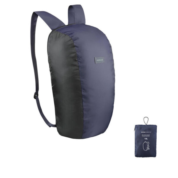 Outdoor Katlanabilir Sırt Çantası - 10 L - Mavi - Travel