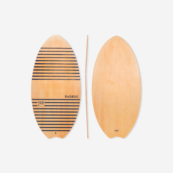 Yetişkin Ahşap Skimboard - 100