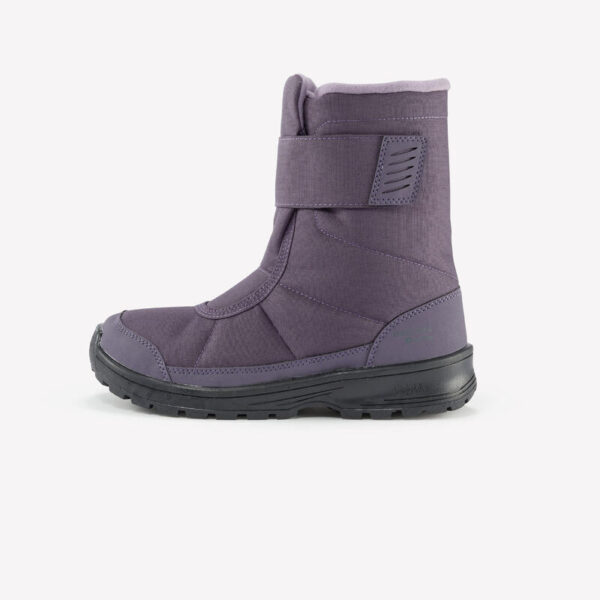 Çocuk Su Geçirmez Outdoor Kar Botu -  Gri / Mor - SH100