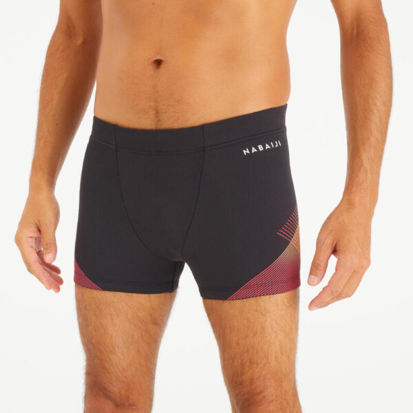 Erkek Boxer Mayo - Siyah/Kırmızı - FITI 500