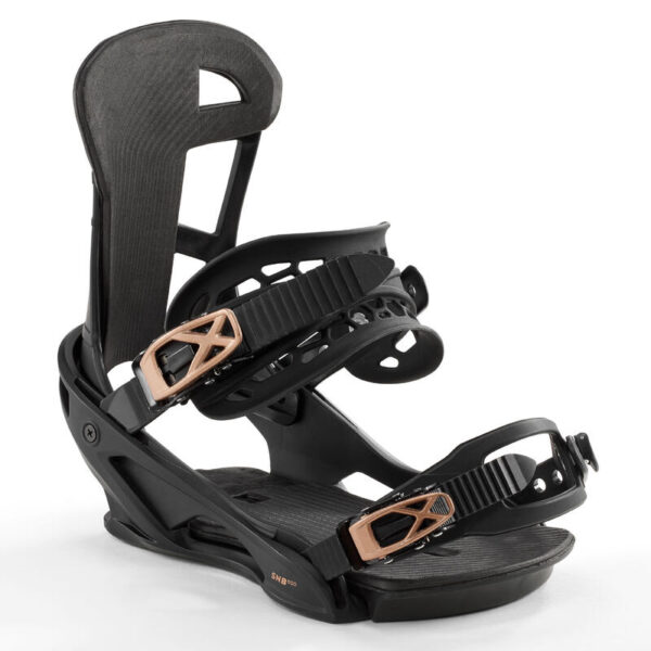 Erkek Freestyle / All Mountain Snowboard Bağlamaları - Siyah - SNB 500