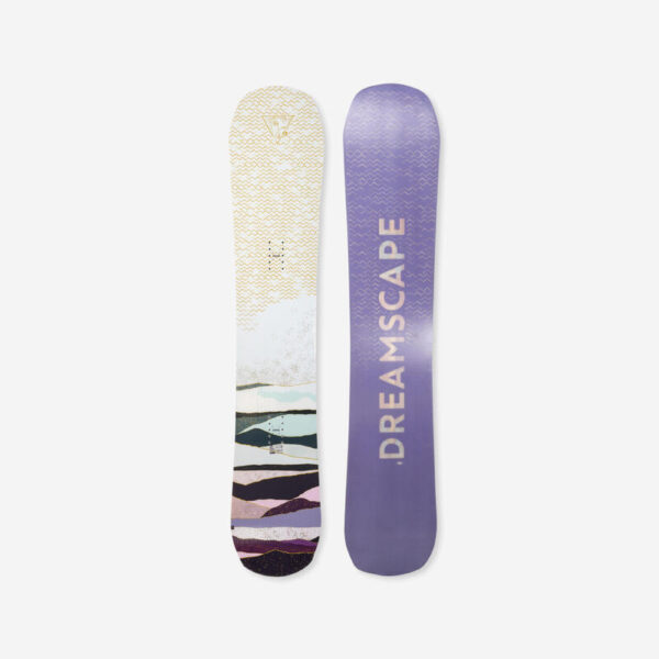 Kadın All Mountain/Freestyle Snowboard - SNB 100