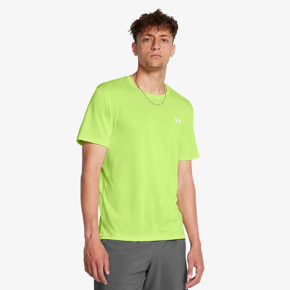 تی شرت تمرینی زرد مردانه Under Armour Launch