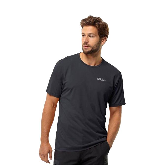 تی شرت مشکی مردانه جک ولفسکین دلگمی S|S...