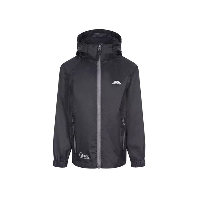 Trespass Qikpac X – ژاکت بیرونی مشکی کودکان...