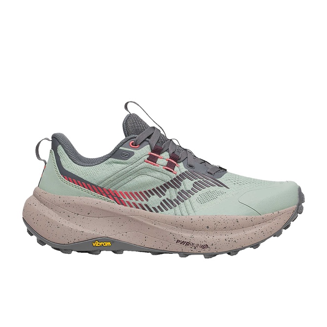 کفش دویدن جاده ای سبز زنانه Saucony Xodus Ultra 4 – سبز