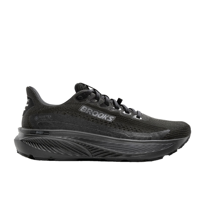 کفش دویدن جاده ای مشکی زنانه Brooks Ghost 17 Gore-Tex – مشکی
