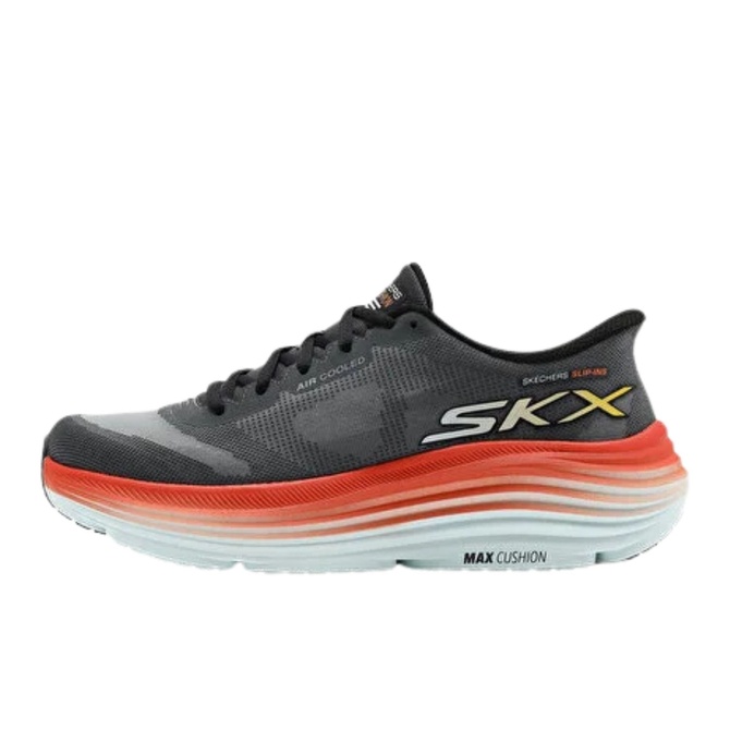 کفش دویدن جاده ای خاکستری مردانه Skechers Max Actioning Endeavour – خاکستری