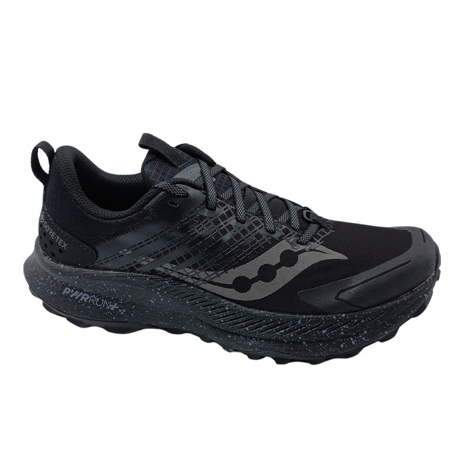 کفش دویدن جاده ای مشکی زنانه Saucony Ride Tr2 Gore-Tex – مشکی