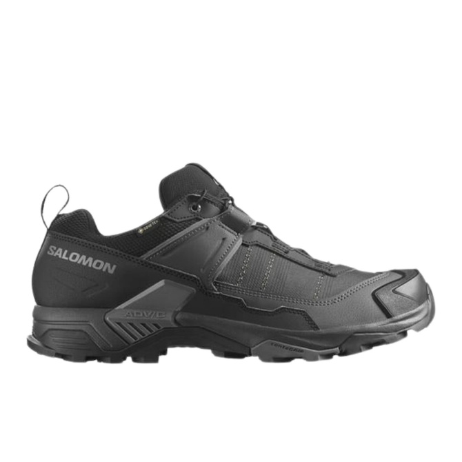 کفش فضای باز خاکستری مردانه Salomon X Ultra 5 GORE-TEX – آنتراسیت