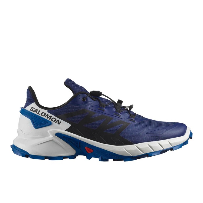 کفش دویدن آبی آبی مردانه سالومون سوپرکراس 4 – رنگارنگ