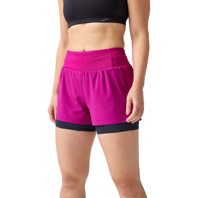 شورت دویدن صورتی زنانه بروکس هایپوینت 32 در...