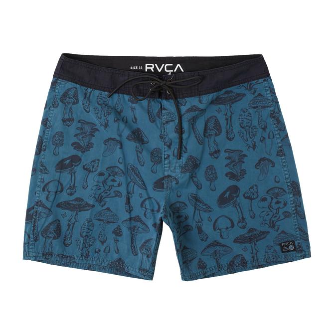 شورت بورد آبی مردانه Rvca Mushy Trunk –...
