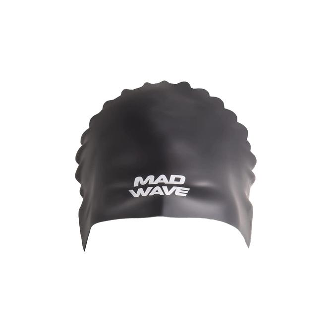 کلاه شنای سیلیکون Madwave Madwave چشمگیر یونیسکس مشکی – بورگوندی