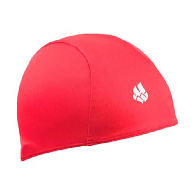 کلاه شنا قرمز مرغی پارچه ای استخوان پلی...